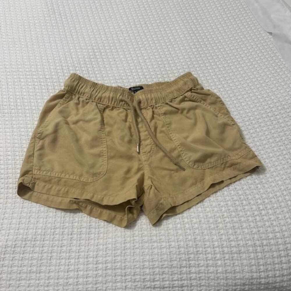 Quince Mustard Shorts